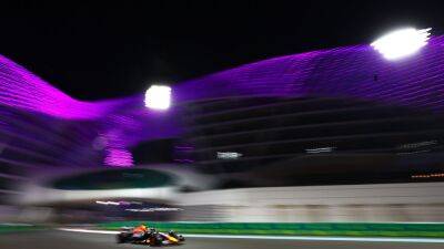 Max Verstappen takes Abu Dhabi Grand Prix pole as Red Bull lock out front row
