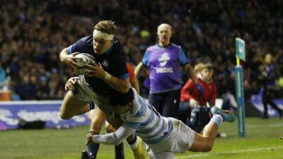 Gregor Townsend - Stuart Hogg - Finn Russell - Darcy Graham - Jamie Ritchie - Emiliano Boffelli - Finn Russell reminds of his prowess as Scotland win - channelnewsasia.com - Scotland - Argentina - New Zealand - county Thomas
