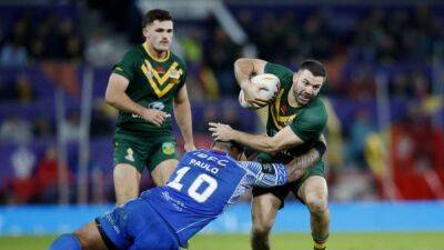 Rugby League-Australia continue World Cup domination after ending Samoan dream - channelnewsasia.com - Manchester - Australia - county Murray - parish Cameron - Samoa
