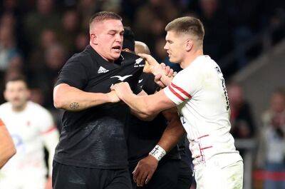 Late drama as England fight back to snatch epic draw against All Blacks