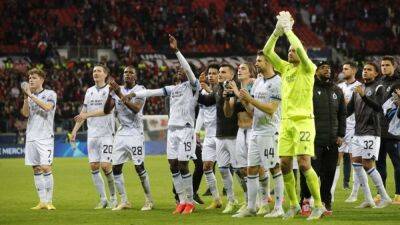 Draw sees Brugge finish second and Leverkusen third in Group B