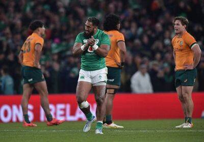 Aki try on return helps Ireland edge Australia to equal home record