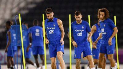 Didier Deschamps - Paul Pogba - Antoine Griezmann - Lucas Hernandez - Graham Arnold - Olivier Giroud - Injury-hit France flirt with champions curse in Australia clash - channelnewsasia.com - Qatar - France - Germany - Spain - Italy - Brazil - Australia -  Moscow -  Doha - Senegal