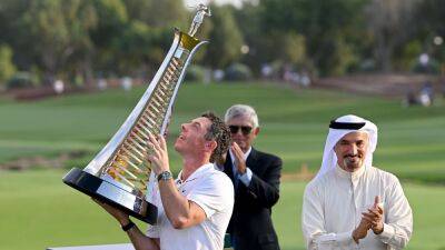 Rory McIlroy finishes top of DP World Tour rankings for fourth time