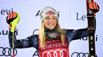 Alpine skiing-Shiffrin claims second World Cup slalom win of weekend