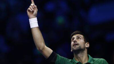 Djokovic wins record-equalling sixth ATP Finals