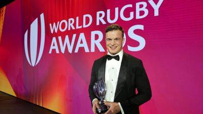 Josh van der Flier named World Player of the Year
