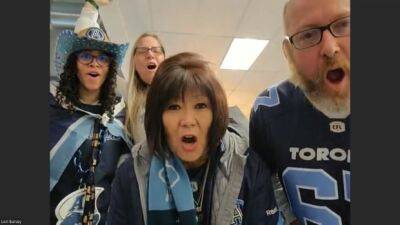 Argo fans flock to Regina to cheer on Toronto in the Grey Cup game