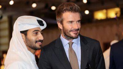 David Beckham - UK comedian faked shredding money over Beckham's Qatar World Cup deal - channelnewsasia.com - Britain - Manchester - Qatar