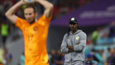Louis Van-Gaal - Davy Klaassen - Cody Gakpo - Aliou Cisse - Cisse urges Senegal strikers to step up after defeat to Netherlands - channelnewsasia.com - Qatar - Netherlands -  Doha - Senegal - Ecuador
