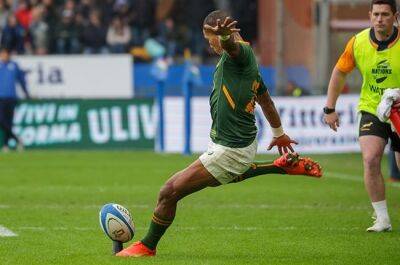 Bok assistant Davids confident goal-kicking won't be an issue in Kolbe's absence