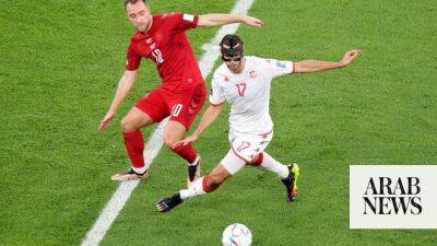 Tunisia hold Denmark to 0-0 draw in Group D at World Cup