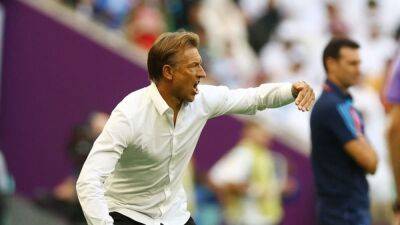 Coach Renard thanks Saudi Crown Prince after historic win over Argentina