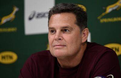 Bok coach Nienaber unpacks life without banned Rassie: 'We did that for a year'