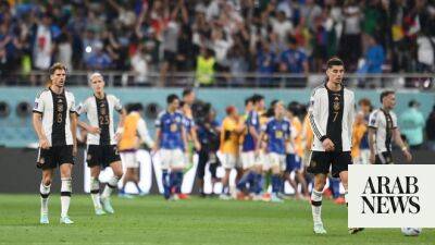 Luka Modric - Manuel Neuer - Nico Schlotterbeck - Ilkay Gundogan - Argentina - Japan get 2 late goals to beat Germany 2-1 at World Cup - arabnews.com - Qatar - Germany - Croatia - Switzerland -  Doha - Cameroon - Japan - Morocco - Saudi Arabia -  Riyadh
