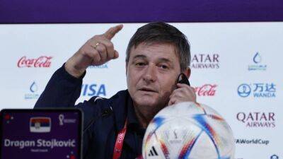 Serbia coach Stojkovic shoots down Brazil spy drone rumours - channelnewsasia.com - Qatar - Switzerland - Serbia - Brazil - Usa -  Doha - Cameroon
