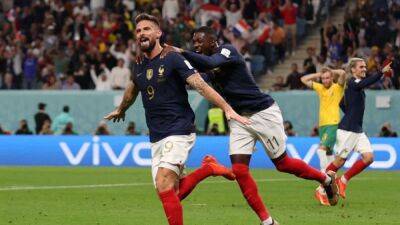 Giroud targets scoring record as France face Denmark