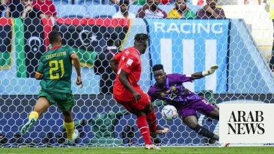 Switzerland beat Cameroon 1-0 at World Cup