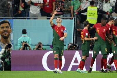 Cristiano Ronaldo - Rafael Leao - Miroslav Klose - Ronaldo makes history, first man to score at five World Cups as Portugal down spirited Ghana - news24.com - Germany - Portugal -  Doha - Ghana