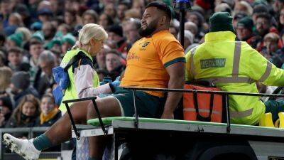 Australia coach Dave Rennie hopeful injured Taniela Tupou will be fit for Rugby World Cup