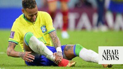 Neymar to miss Brazil’s next World Cup match with ankle injury