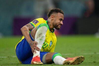 Neymar out of Brazil's next World Cup match with injury