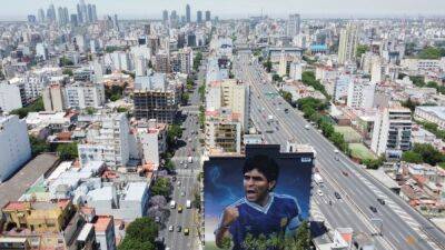 Lionel Messi - Diego Maradona - Argentina honours Maradona anniversary, hopes memory can spur World Cup revival - channelnewsasia.com - Qatar - Germany - Usa - Argentina - Mexico -  Buenos Aires - Saudi Arabia