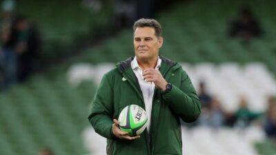 Suspended Springbok boss Erasmus in talks with World Rugby