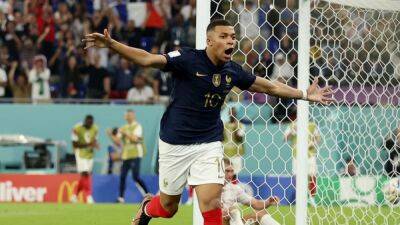 Mbappe double gives France spot in World Cup knockout stage