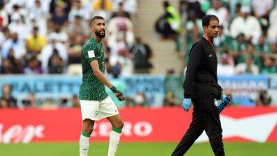 Saudi Arabia's injured Al-Faraj out of the World Cup