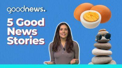 Good News: sunglasses let deaf people ‘see’ conversations and world’s first trial of lab-grown blood - euronews.com