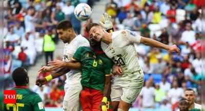 Vincent Aboubakar - FIFA World Cup 2022: Cameroon snatch a point in thrilling 3-3 draw with Serbia - timesofindia.indiatimes.com - Serbia - Cameroon