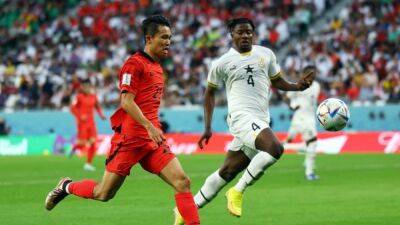 Ghana take shock 2-0 lead over South Korea at halftime - channelnewsasia.com - Qatar - Ghana - South Korea