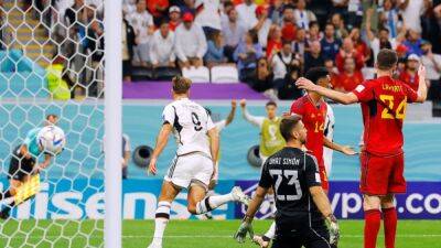 Fuellkrug strikes late to salvage Germany World Cup draw with Spain