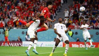 Otto Addo - Ghana hold off battling South Korea to win dramatic match - channelnewsasia.com - Qatar - Ghana - Jordan - South Korea - North Korea
