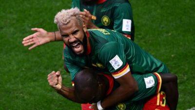 Vincent Aboubakar - Rigobert Song - Serbia crack the whip but Indomitable Lions refuse to be tamed - channelnewsasia.com - Qatar - Switzerland - Serbia - Brazil - Cameroon