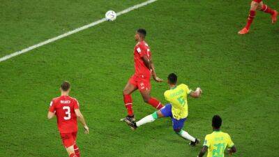 Casemiro magic sends Brazil through as Vini shines - channelnewsasia.com - Qatar - Switzerland - Brazil - Usa -  Doha