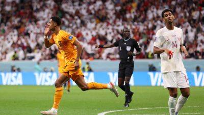 Cody Gakpo scores again as Netherlands ease past Qatar to top group