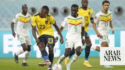 Eden Hazard - Aliou Cisse - Koulibaly sinks Ecuador to fire Senegal into World Cup knockouts - arabnews.com - Qatar - Belgium - Denmark - Netherlands - Usa - Mexico -  Doha - Senegal - Saudi Arabia - Ecuador