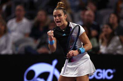 Sakkari into last four at WTA Finals as Jabeur on track