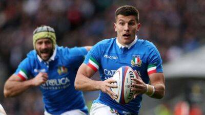 Italy's Cannone set for debut against Samoa, Allan starts at fullback