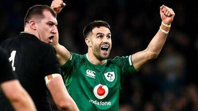 Andy Farrell - Conor Murray - Farrell 'in awe' of centurion scrum-half Murray - rte.ie - France - Argentina - South Africa - Ireland - county Park
