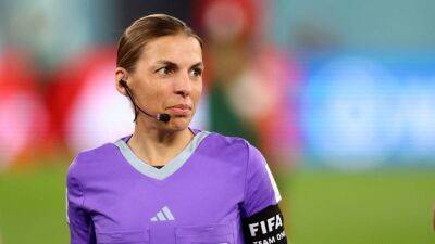 Stephanie Frappart - FIFA names first female refereeing trio for a men's World Cup - channelnewsasia.com - Qatar - Germany - Brazil - Mexico - Poland - Japan - Rwanda - Costa Rica