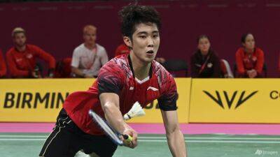 Lee Zii Jia - Viktor Axelsen - Loh Kean Yew is the first Singaporean to be nominated for BWF Male Player of the Year award - channelnewsasia.com - Denmark - Malaysia - Singapore -  Singapore -  Bangkok