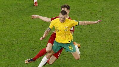 Australia holding Denmark 0-0 at halftime to stay in box seat
