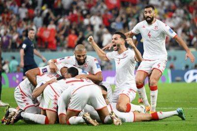 Tunisia stun France but it's not enough to reach World Cup knock-outs