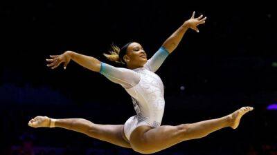 Gymnastics-Andrade becomes Brazil's first world all-around champion
