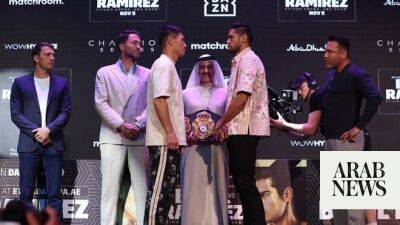 Bivol and Ramirez promise a historic showdown in Abu Dhabi