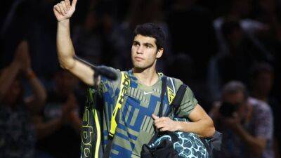 Alcaraz to miss ATP Finals and Davis Cup with abdominal injury