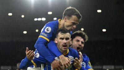 Gross sends Brighton into top six with winner at Wolves